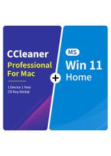 hotcdkeys.com, CCleaner Professional For Mac 1 Device 1 Year CD Key Global+MS Win 11 Home  Pack