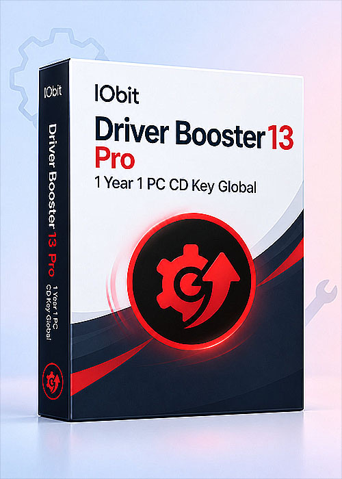 hotcdkeys, IObit Driver Booster 13 Pro 1 Year 1 PC CD Key Global