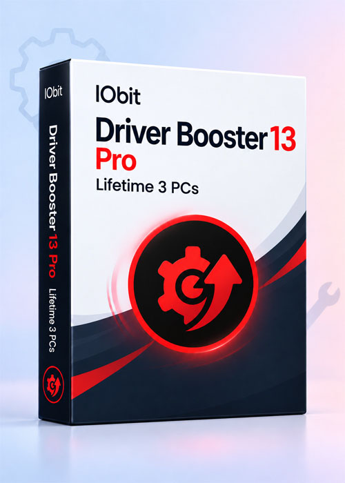 hotcdkeys, IObit Driver Booster 13 Pro Lifetime 3 PCs CD Key Global