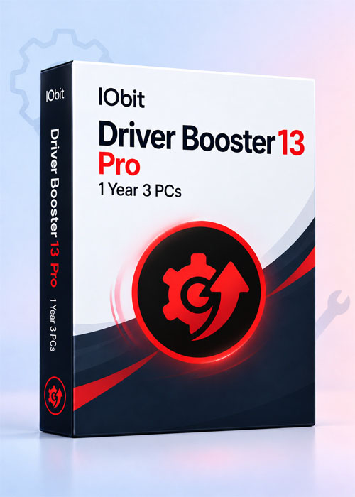 hotcdkeys, IObit Driver Booster 13 Pro 1 Year 3 PCs CD Key Global