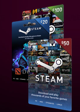 Steam Game Card 30 USD