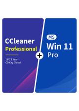 hotcdkeys.com, CCleaner Professional 1 PC 1 Year CD Key Global+MS Win 11 Pro  Pack