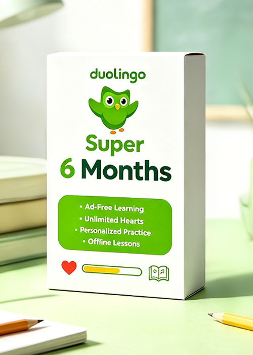 hotcdkeys, Super Duolingo 6 Months Subscription