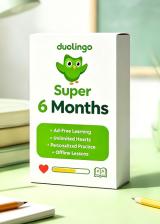 hotcdkeys.com, Super Duolingo 6 Months Subscription